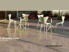 Silla Love para terraza e interior apilable y de diseño  - 5