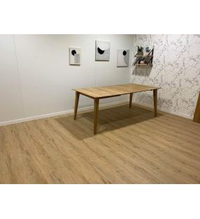 Mesa extensible hasta 3 metros Ane en madera maciza de roble o haya  - 9