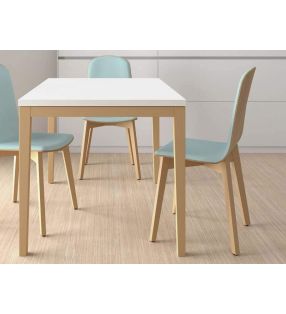 Chaise et siège Dolce tessuto de style nordique en 2 couleurs  - 3