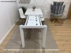 Table extensible Gorbea 100 cm de long et plateau en stratifié  - 19