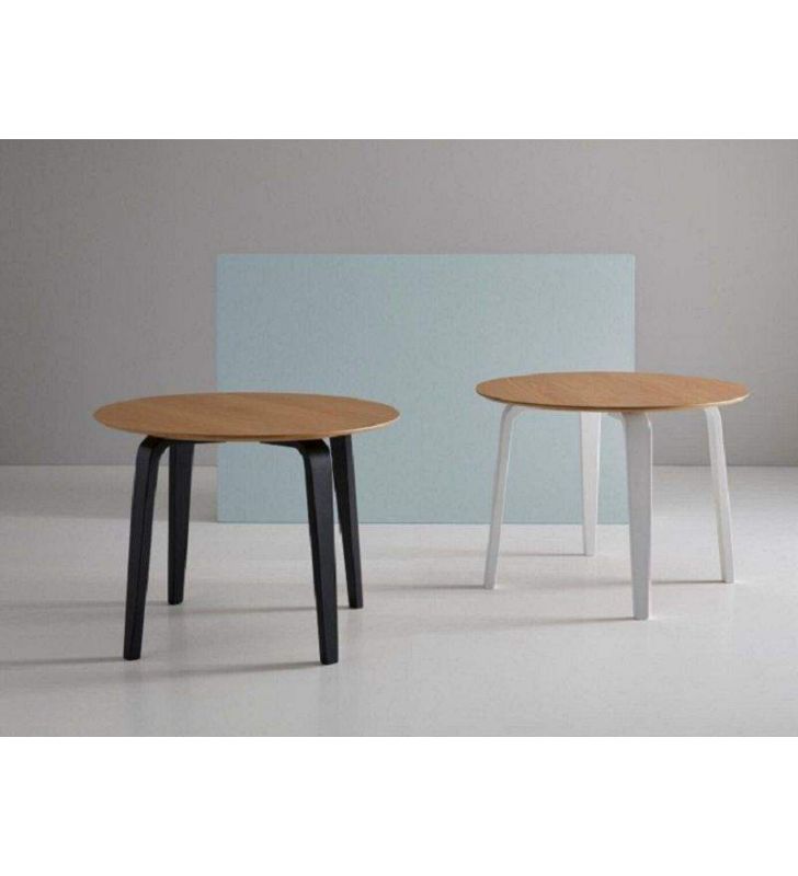 Nora style nordique table ronde pas cher en 100 diamètre  - 4
