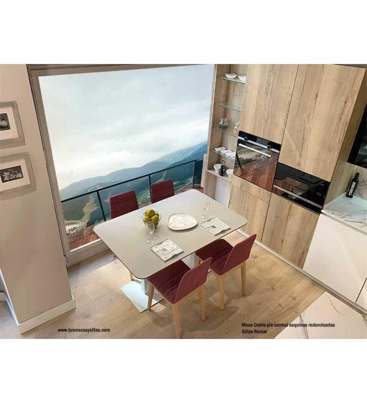 Table Adan sur mesure double style nordique  - 6