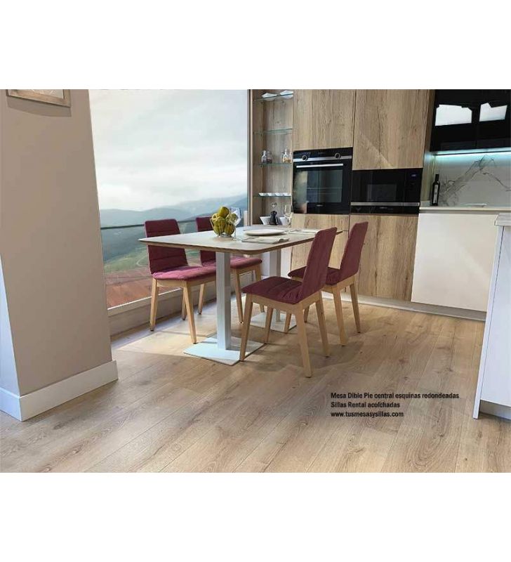 Table Adan sur mesure double style nordique  - 7