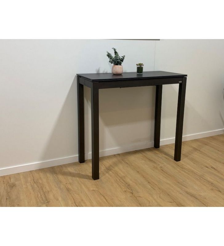 Table extensible haute et étroite Mogano avec plateau et extensible par Neolith  - 2