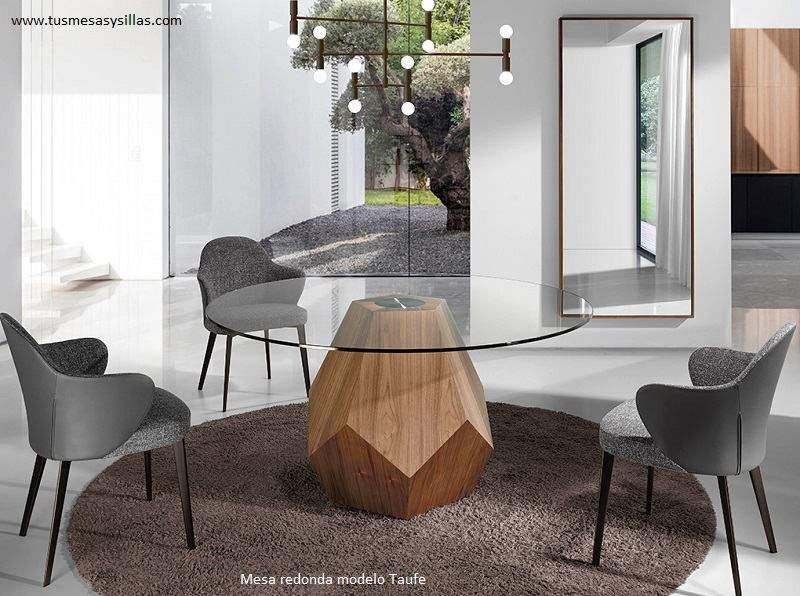 Table-noyer.verre-transparent