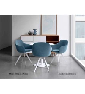 Silla Aris L de Cancio de comedor  - 3