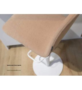 Chaise de bar Lemon, tabouret réglable pour comptoir ou table haute - 9