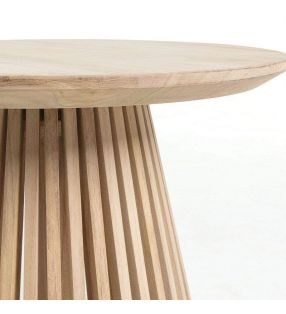 Mesa redonda auxiliar Jeanette de comedor de 50 cm de diametro - 4