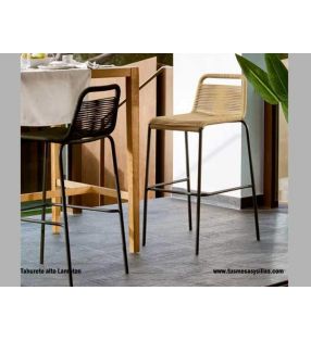 Tabouret haut Glenbille pour comptoirs de terrasse et empilable  - 15