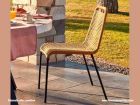 Chaise empilable Glembille pour terrasse ou intérieur  - 2