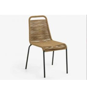 Chaise empilable Glembille pour terrasse ou intérieur  - 10
