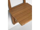 Mesa pequeña plegable colgante Amarilis de madera  - 5