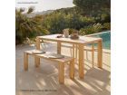 Silla con brazos para terraza Victorie en madera de Teca  - 3