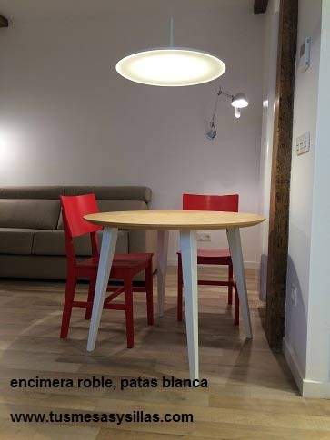 mesa BoB redonda de ondarreta