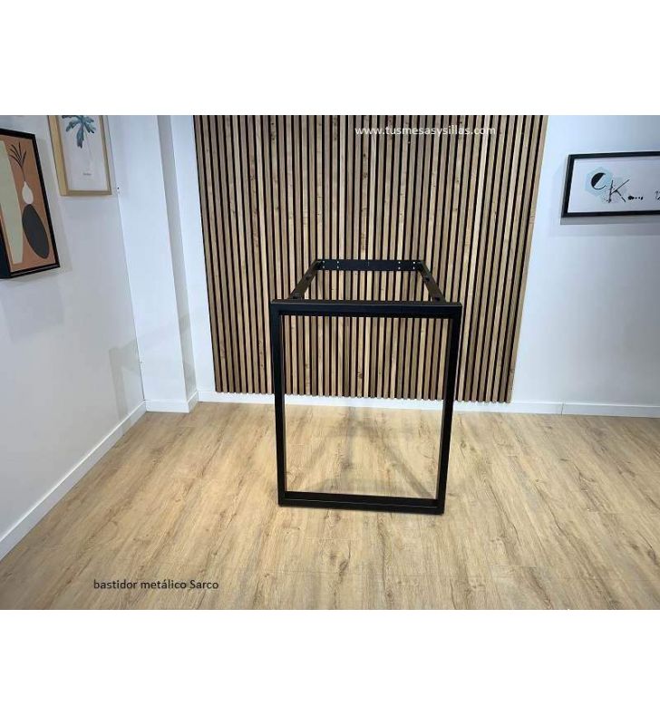 Cadre Sarco pour table haute ou comptoir de cuisine fixé au mur.  - 5