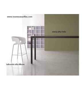 Mostrador mesa alta Oslo con encimera ceramica