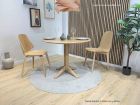 table-chaises-modernes-en-chene