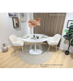 table-ovale-laque-blanche