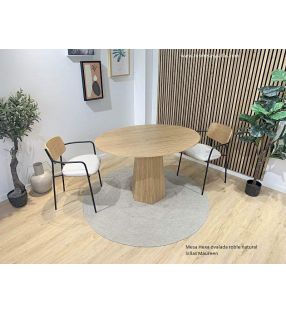 table-ovale-bois-chene