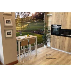 Mesa alta  fija de estilo nordico Flora