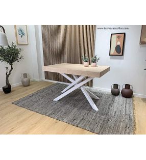 table-pieds-croises-bois