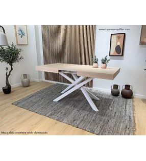table-pieds-croises-extensible