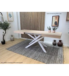 table-pieds-croises-extensible