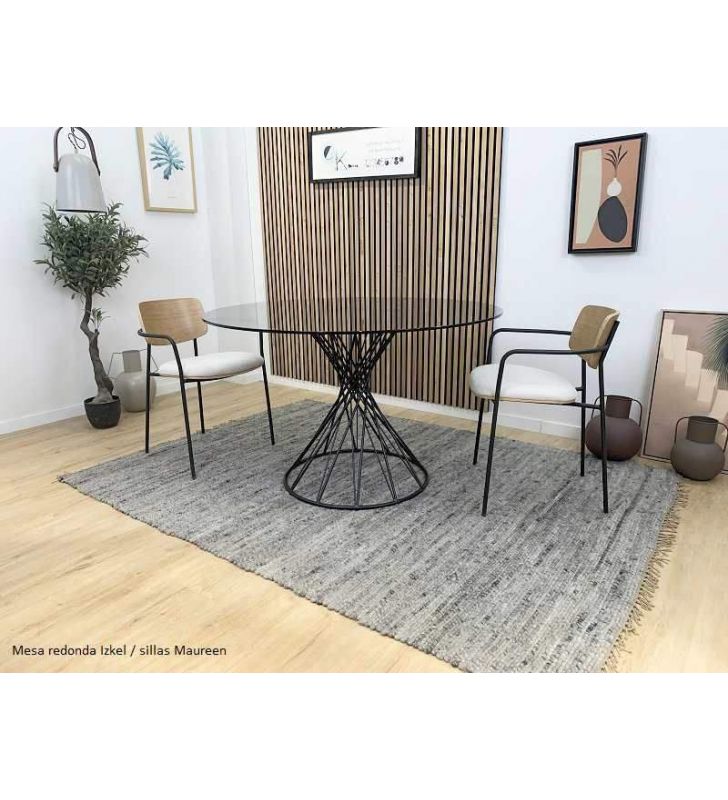 tables-rondes-pied-central-metal
