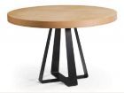 table-ronde-extensible-pied-central