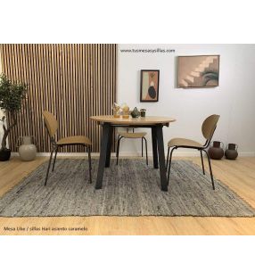 table-ronde-chene-anthracite