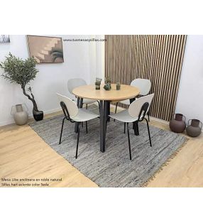 Silla de cocina con perros y gatos modelo Hari de fácil limpieza - 3