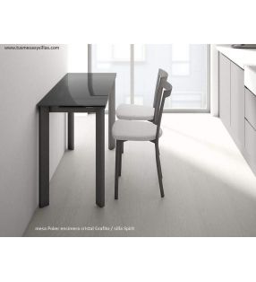 tables-etroites-plateau-verre-graphite