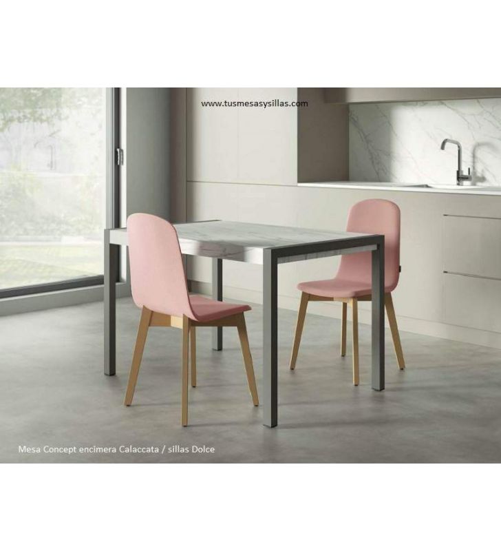 Chaise-Dolce-tapissé-blanc
