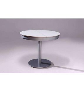 mesa redonda extensible center vimens cocina