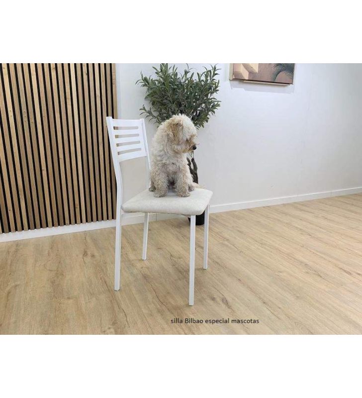 Chaise de cuisine rembourrée bon marché pour les maisons avec des animaux domestiques et antibactérienne  - 3