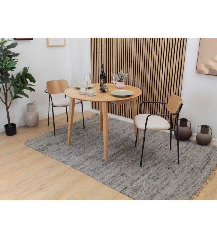 table-ronde-bois-naturel