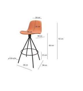 mesures-tabouret-London