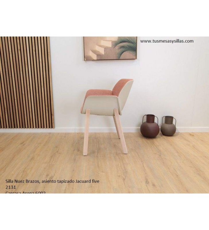 chaises-de-salle-a-manger-accoudoirs-2-couleurs