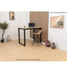 table-haute-tabouret-de-travail