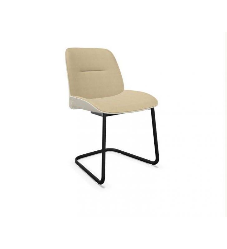chaise-noyer-pieds-metal