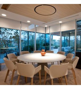 Silla Nuez con brazos y 4 patas de madera maciza - 12