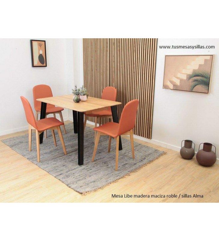 table-de-salle-a-manger-en-chene-noir