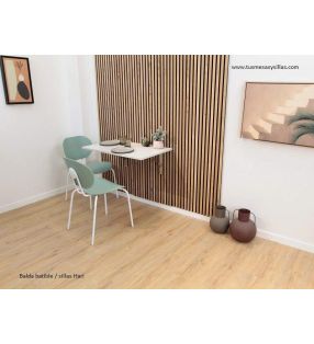 étagère-pliante-murale-blanche