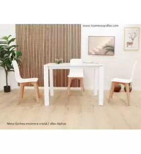 silla estilo nordico madera clasica , silla greta para comedor y cocina
