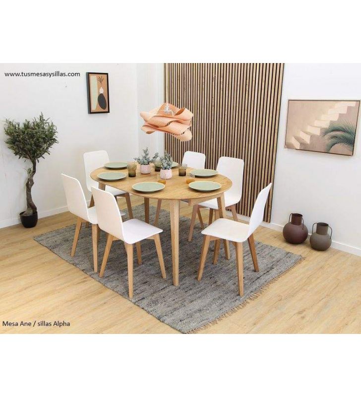 tables-rondes-extensibles-en-bois