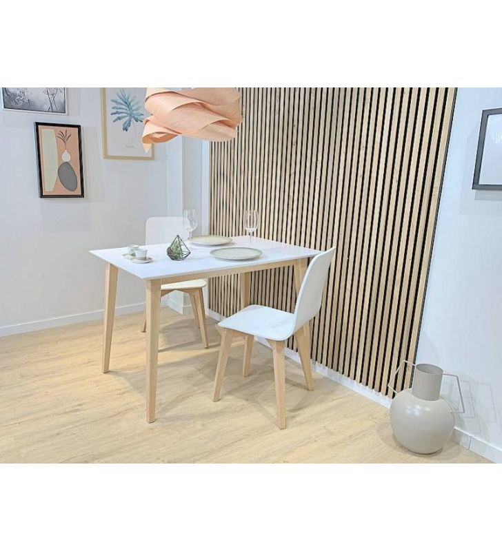 table-à-manger-blanc-bois