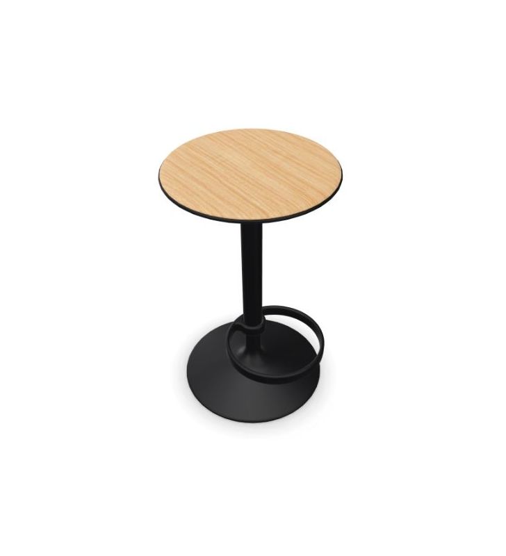 Taburete alto Hula con asiento de madera de roble de Andreu World  - 4