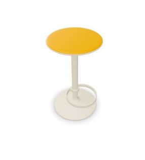 Tabouret haut Hula avec assise en bois de chêne par Andreu World  - 6