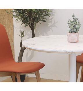 tables-rondes-blanches-modernes