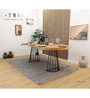 table-taifin-extensible-chêne